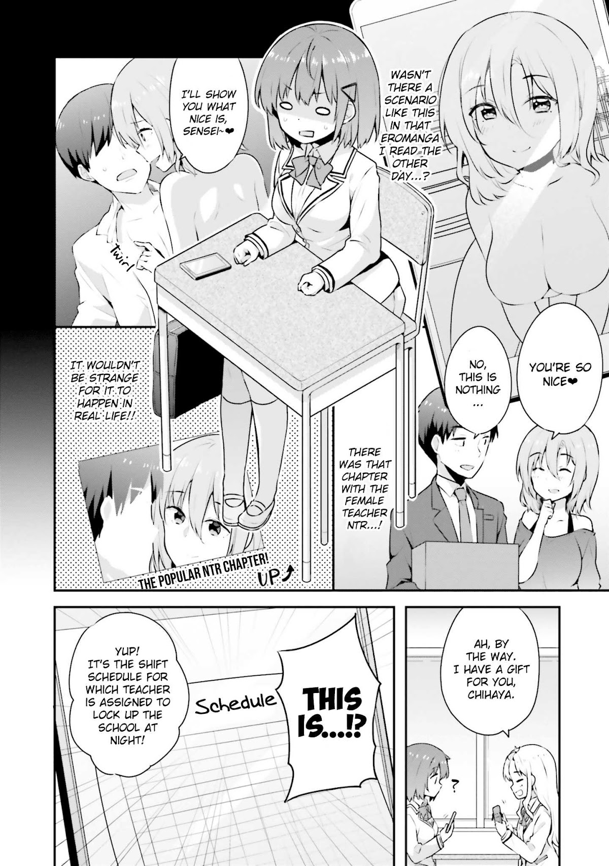 Koi Suru Otome wa Eromanga ni Yume wo Miru Chapter 4 page 4 - Chapter 4: A Night at the Faculty Room...