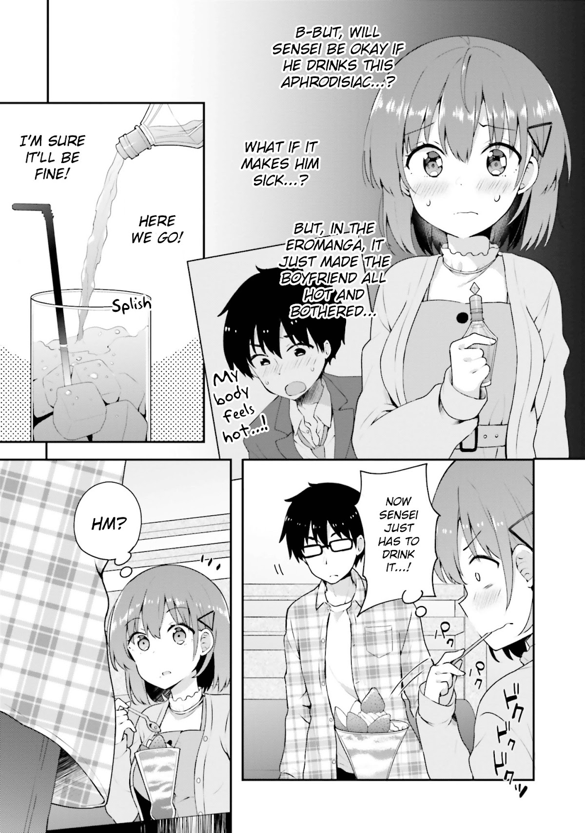 Koi Suru Otome wa Eromanga ni Yume wo Miru Chapter 5 page 9 - Chapter 5: At the Cafe...