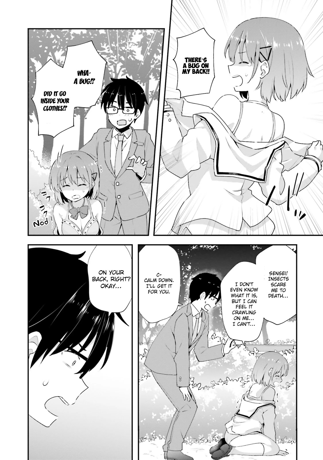 Koi Suru Otome wa Eromanga ni Yume wo Miru Chapter 8 page 12 - Chapter 8: Behind the school...