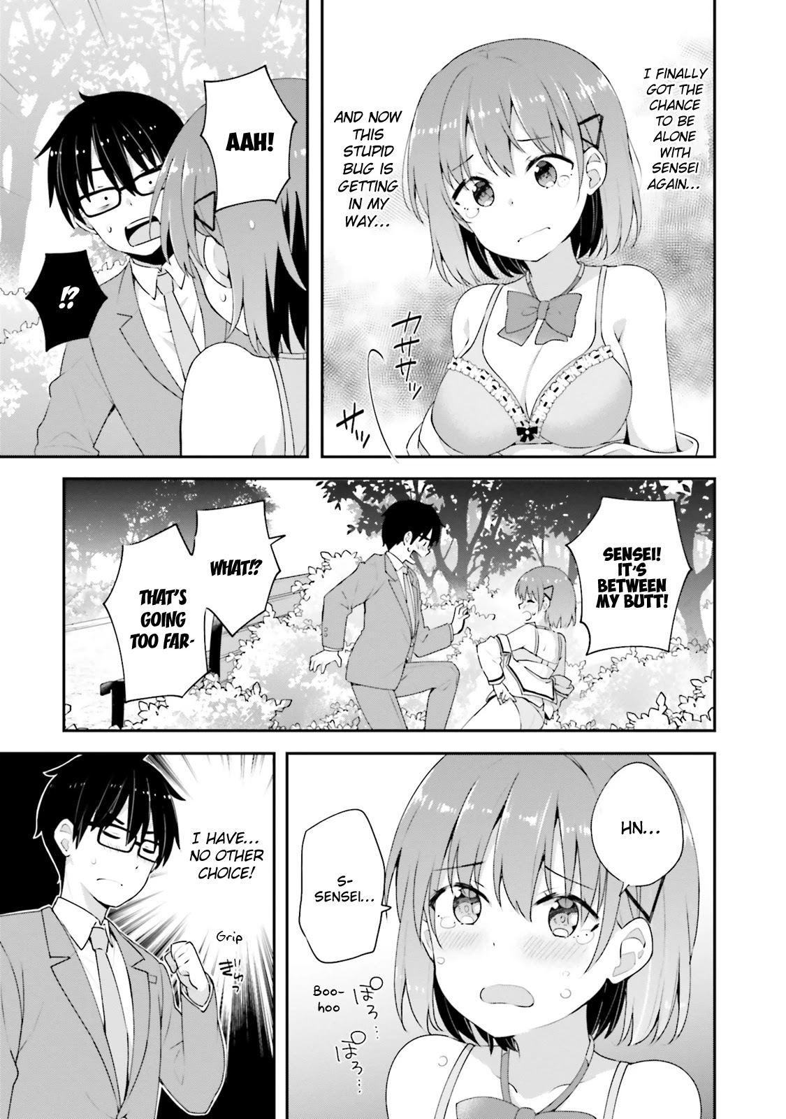 Koi Suru Otome wa Eromanga ni Yume wo Miru Chapter 8 page 17 - Chapter 8: Behind the school...