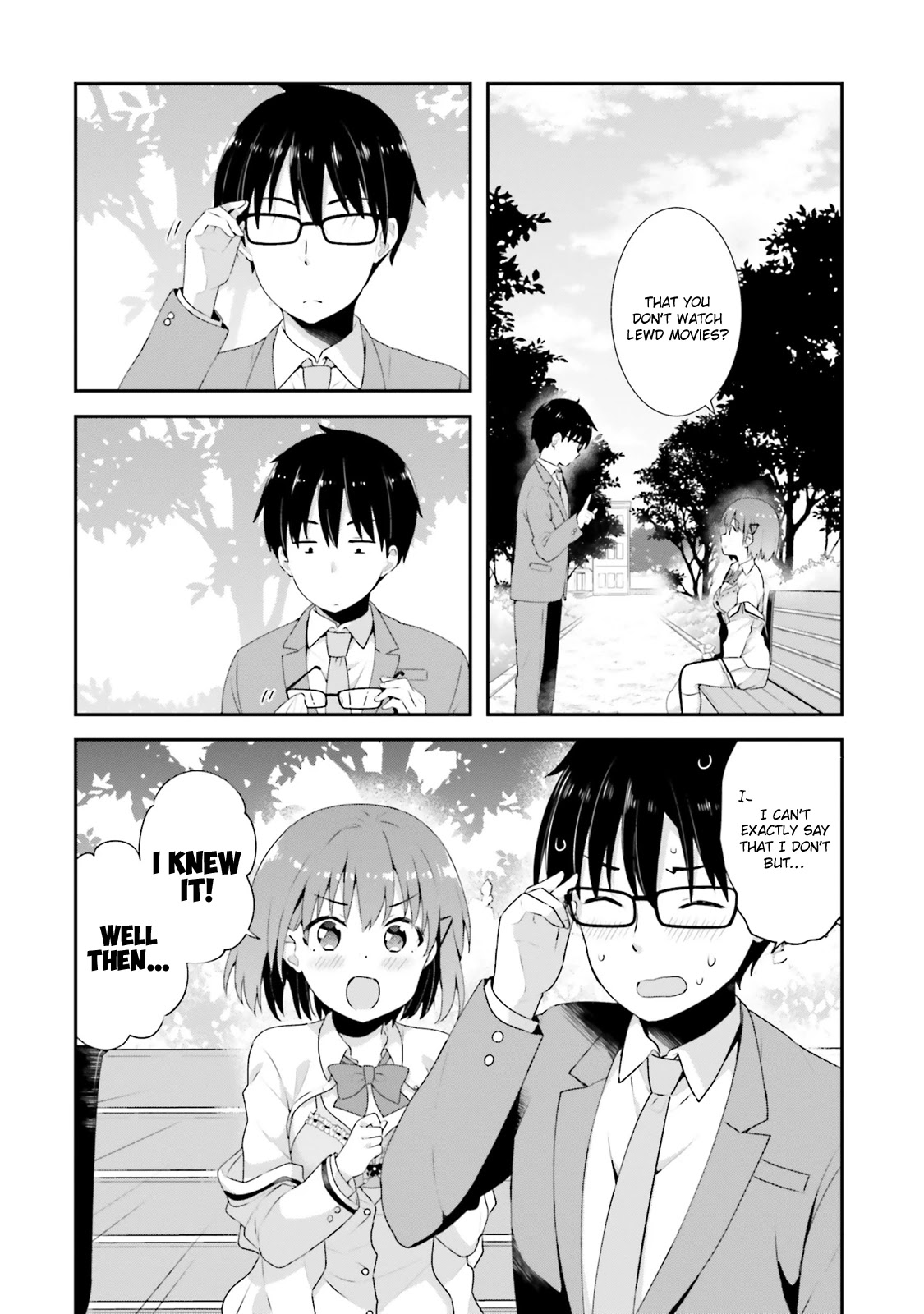 Koi Suru Otome wa Eromanga ni Yume wo Miru Chapter 8 page 5 - Chapter 8: Behind the school...