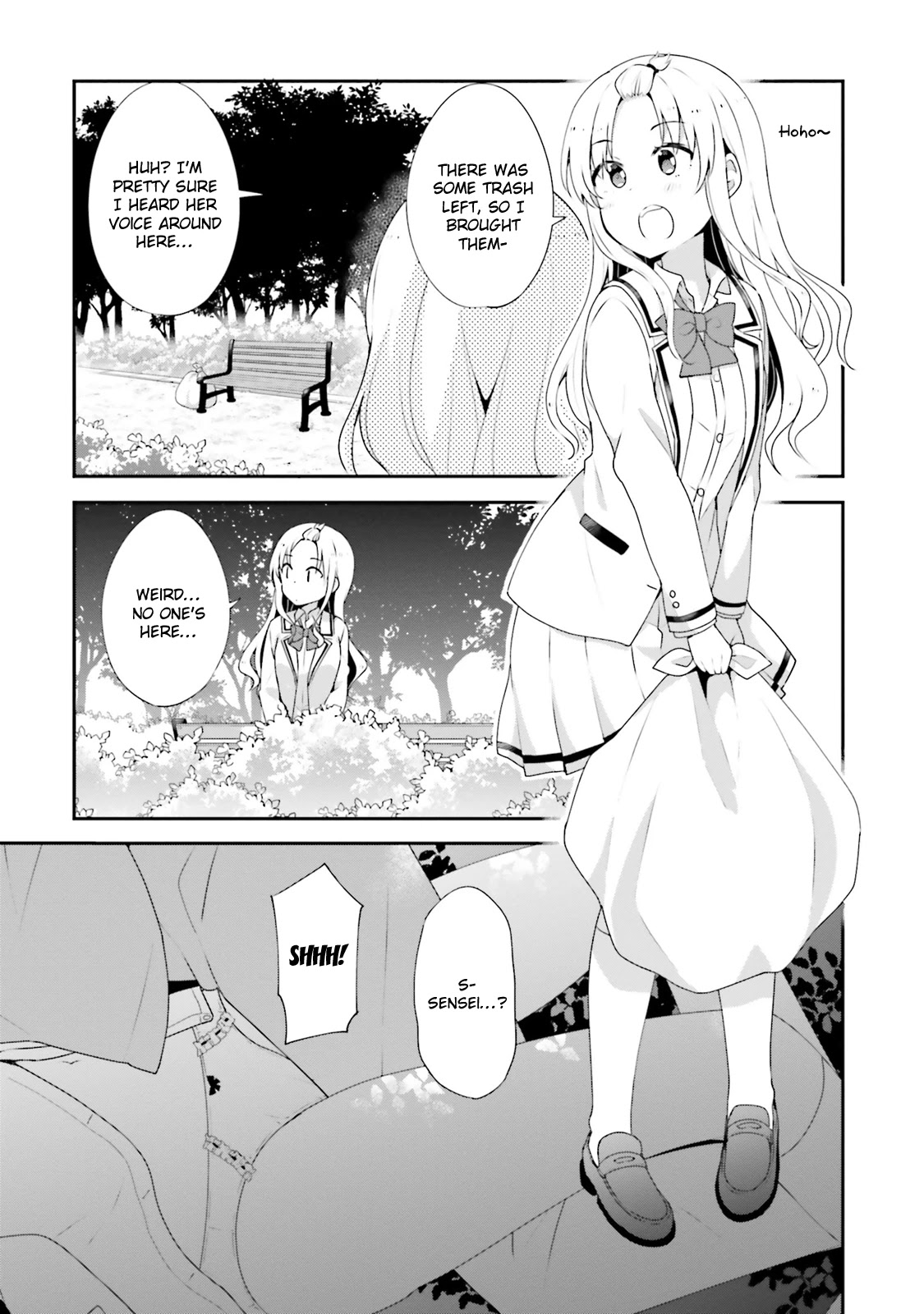 Koi Suru Otome wa Eromanga ni Yume wo Miru Chapter 8 page 7 - Chapter 8: Behind the school...