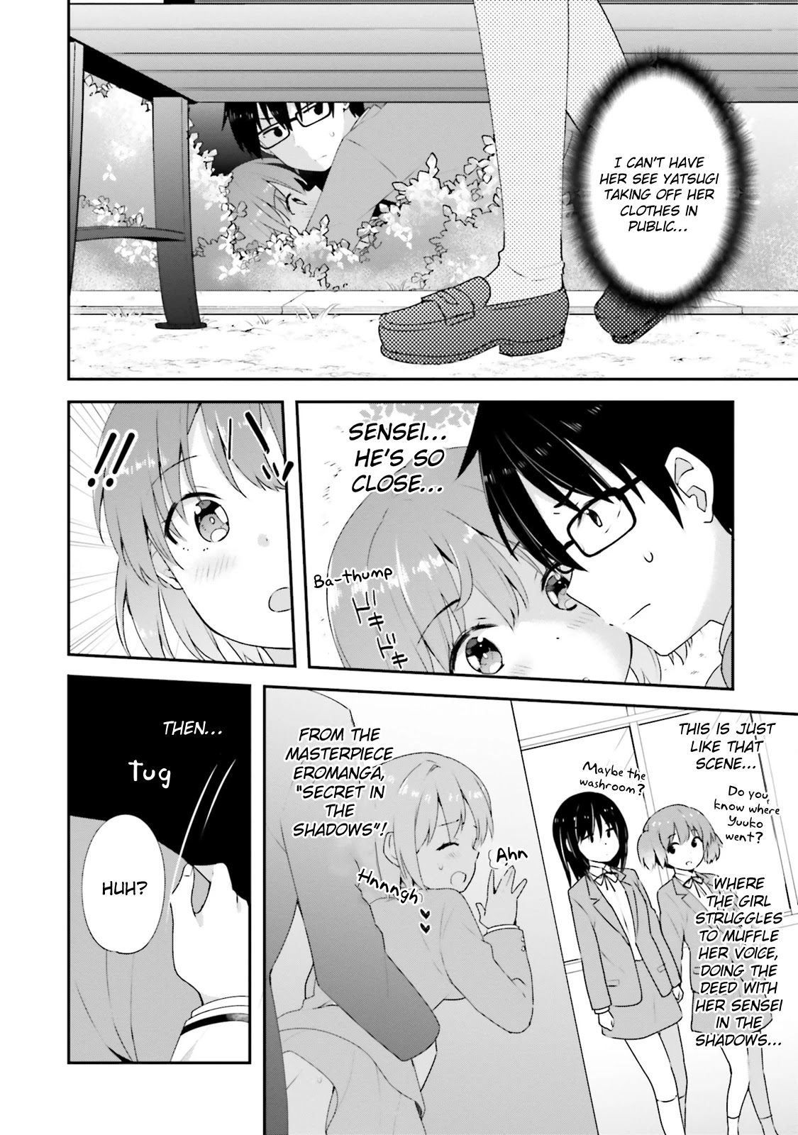 Koi Suru Otome wa Eromanga ni Yume wo Miru Chapter 8 page 8 - Chapter 8: Behind the school...