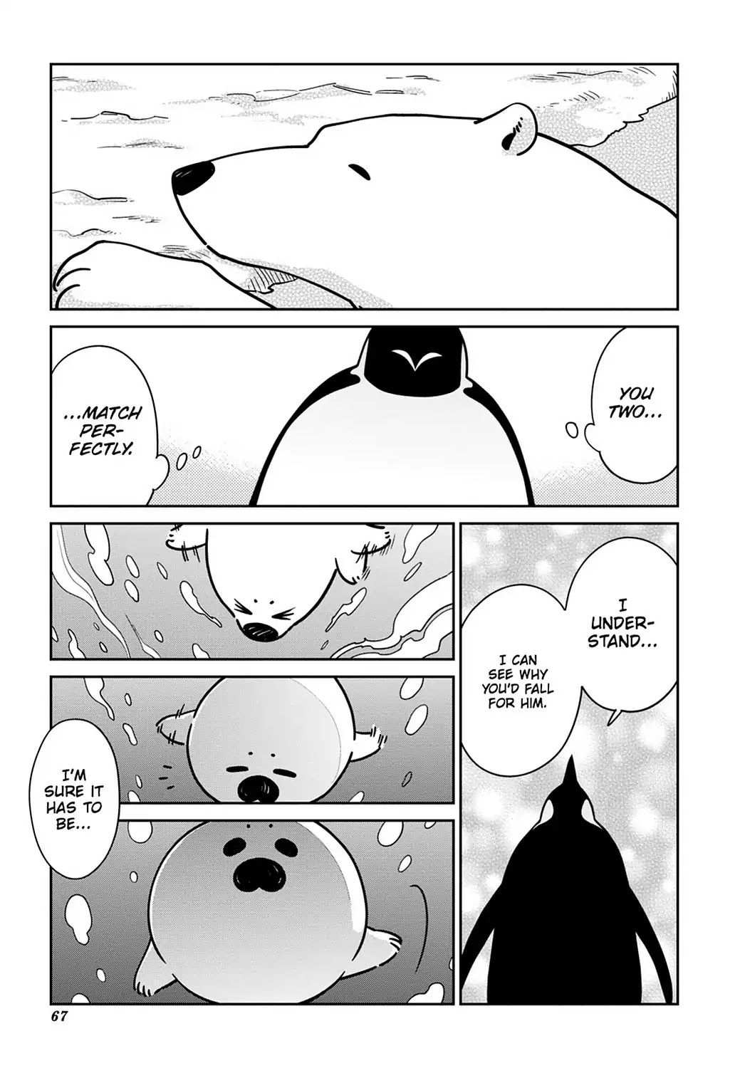 Koi Suru Shirokuma Chapter 16 page 17 - Chapter 16: Vol.3 16: LIKE FLYING IN THE SKY
