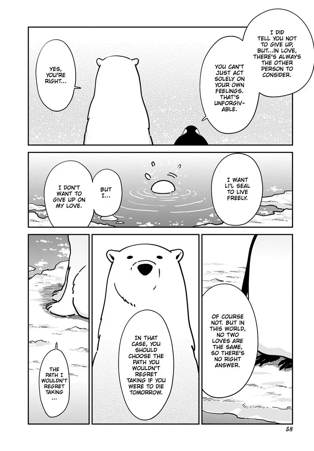 Koi Suru Shirokuma Chapter 16 page 8 - Chapter 16: Vol.3 16: LIKE FLYING IN THE SKY