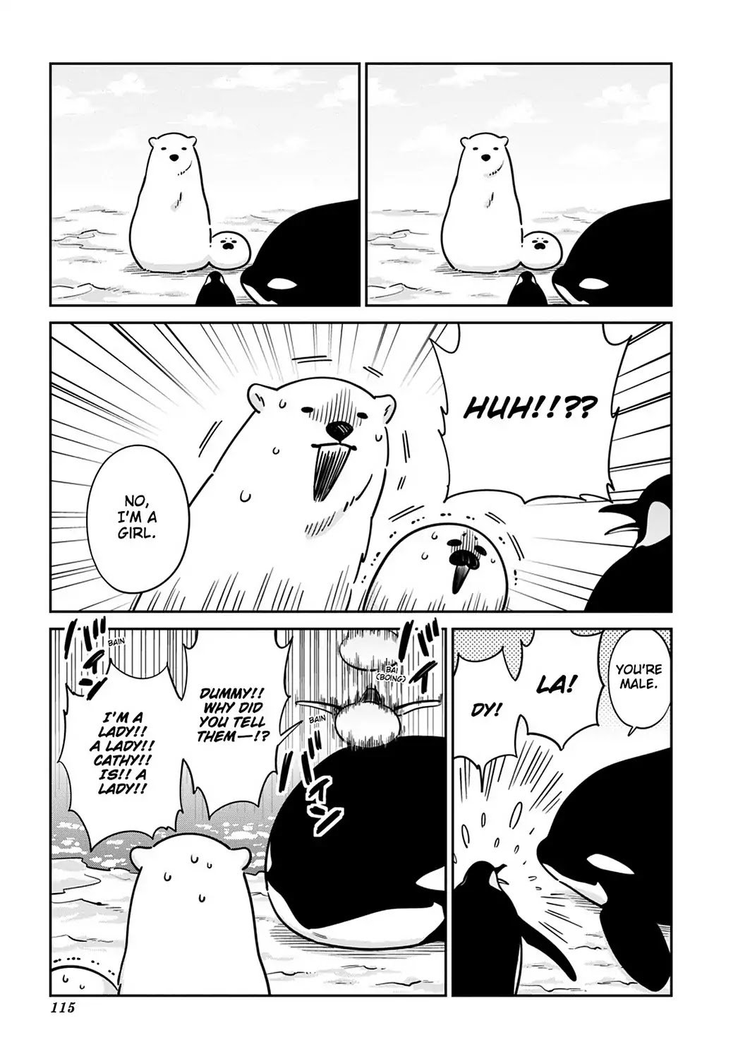 Koi Suru Shirokuma Chapter 19 page 13 - Chapter 19: Vol.3 19: THE TRUTH AND SEAL RAP