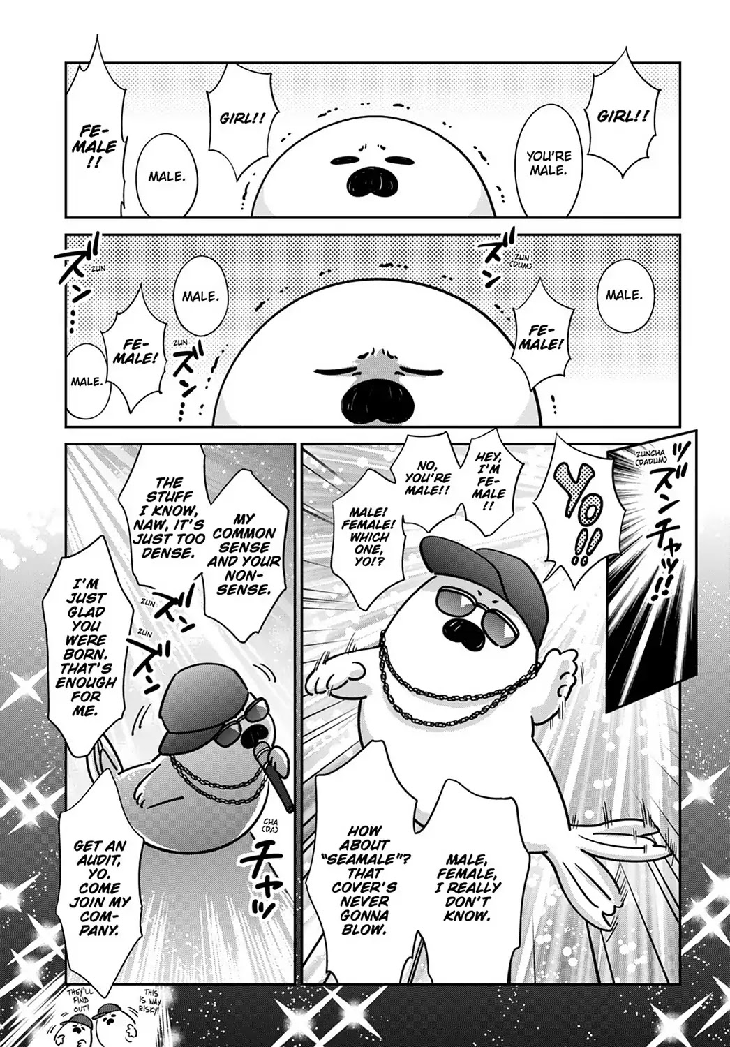 Koi Suru Shirokuma Chapter 19 page 14 - Chapter 19: Vol.3 19: THE TRUTH AND SEAL RAP