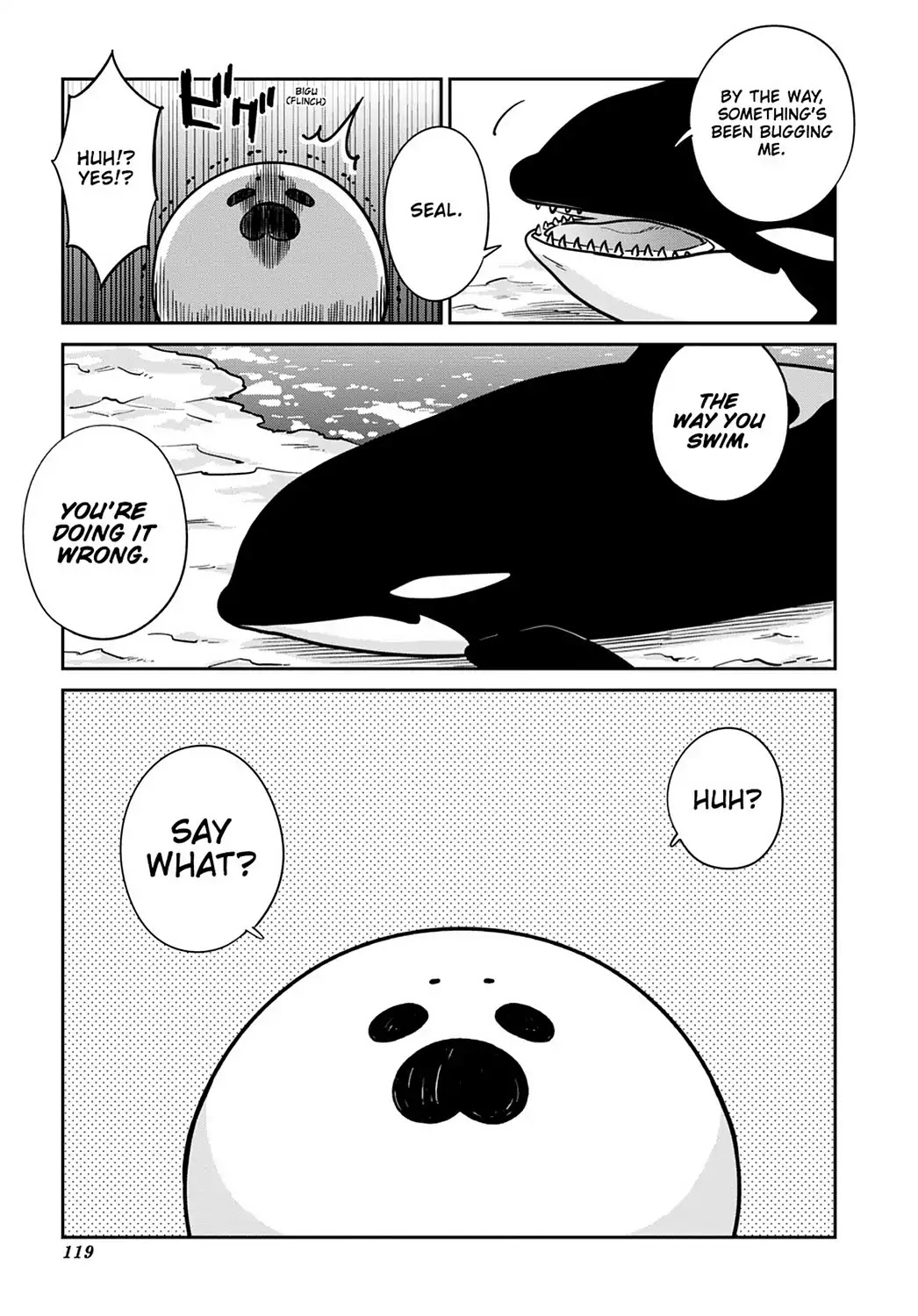 Koi Suru Shirokuma Chapter 19 page 17 - Chapter 19: Vol.3 19: THE TRUTH AND SEAL RAP