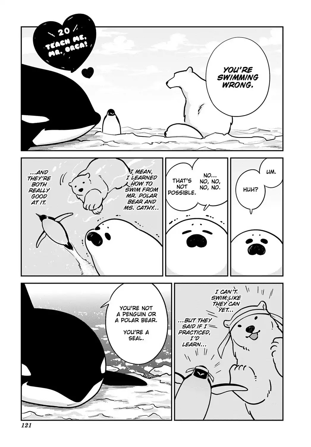 Koi Suru Shirokuma Chapter 20 page 1 - Chapter 20: Vol.3 20: TEACH ME, MR. ORCA!