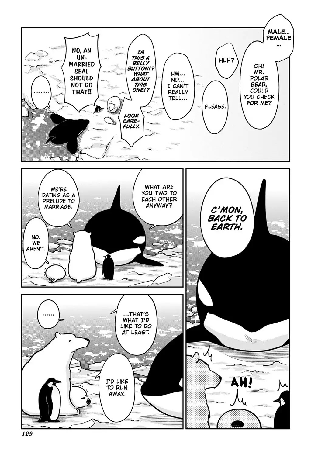 Koi Suru Shirokuma Chapter 20 page 9 - Chapter 20: Vol.3 20: TEACH ME, MR. ORCA!