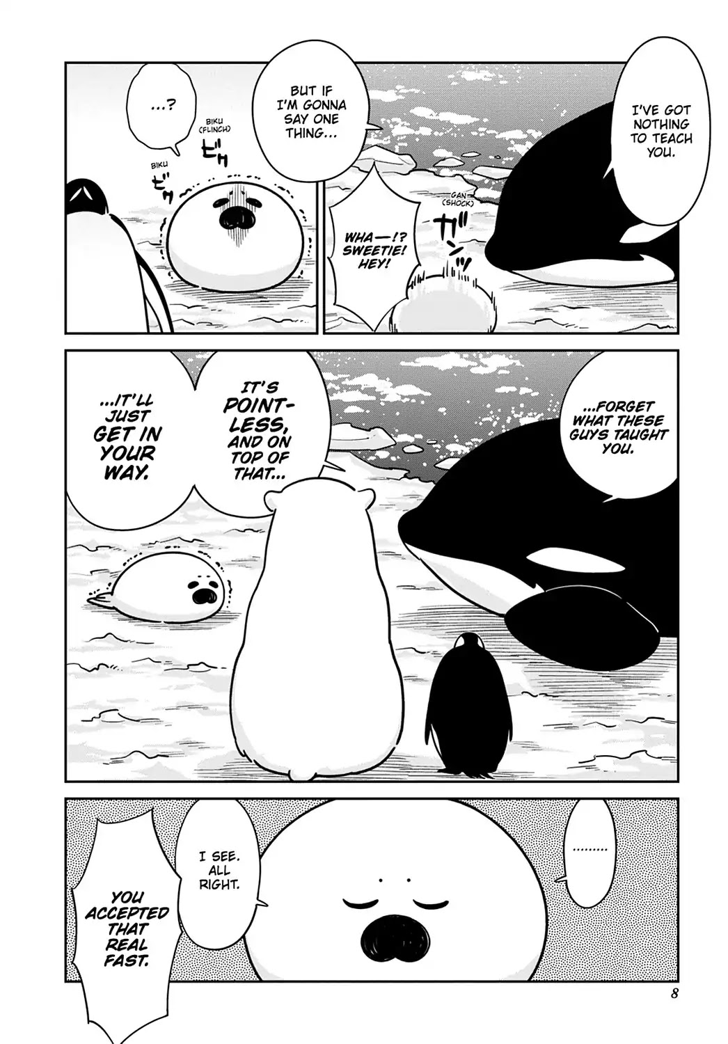 Koi Suru Shirokuma Chapter 21 page 9 - Chapter 21: Vol.4 21: FIGHTING, SPECIAL TRAINING, AND FRUIT PUNCH