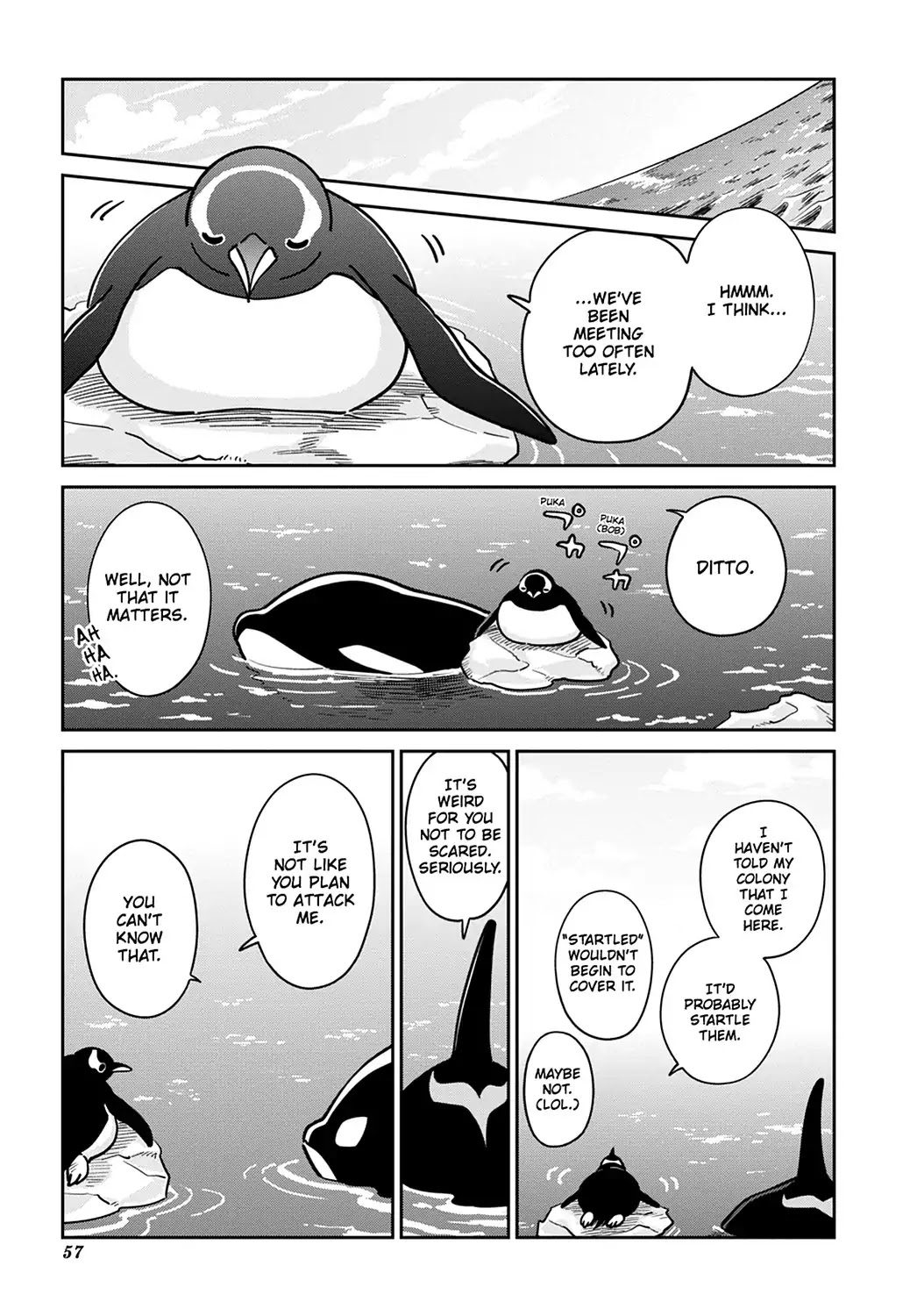 Koi Suru Shirokuma Chapter 23 page 16 - Chapter 23: Vol.4 23: A CERTAIN WHALE'S TALE