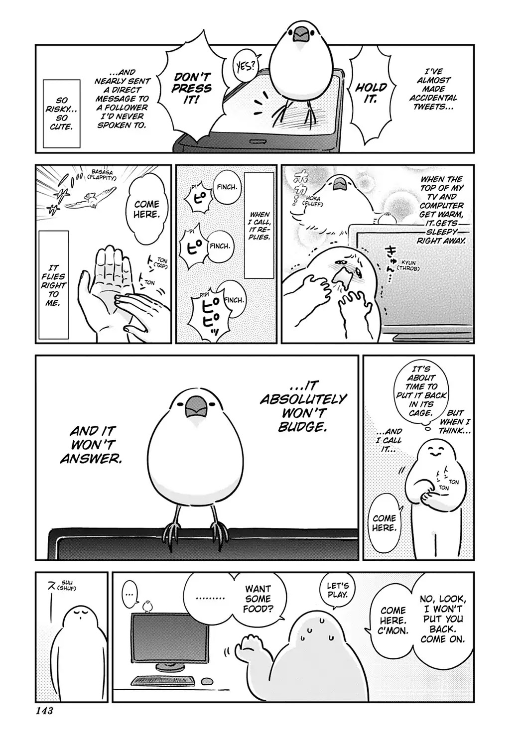 Koi Suru Shirokuma Chapter 26.5 page 3 - Vol.4 BONUS SIDE STORY: A JAVA FINCH IN LOVE