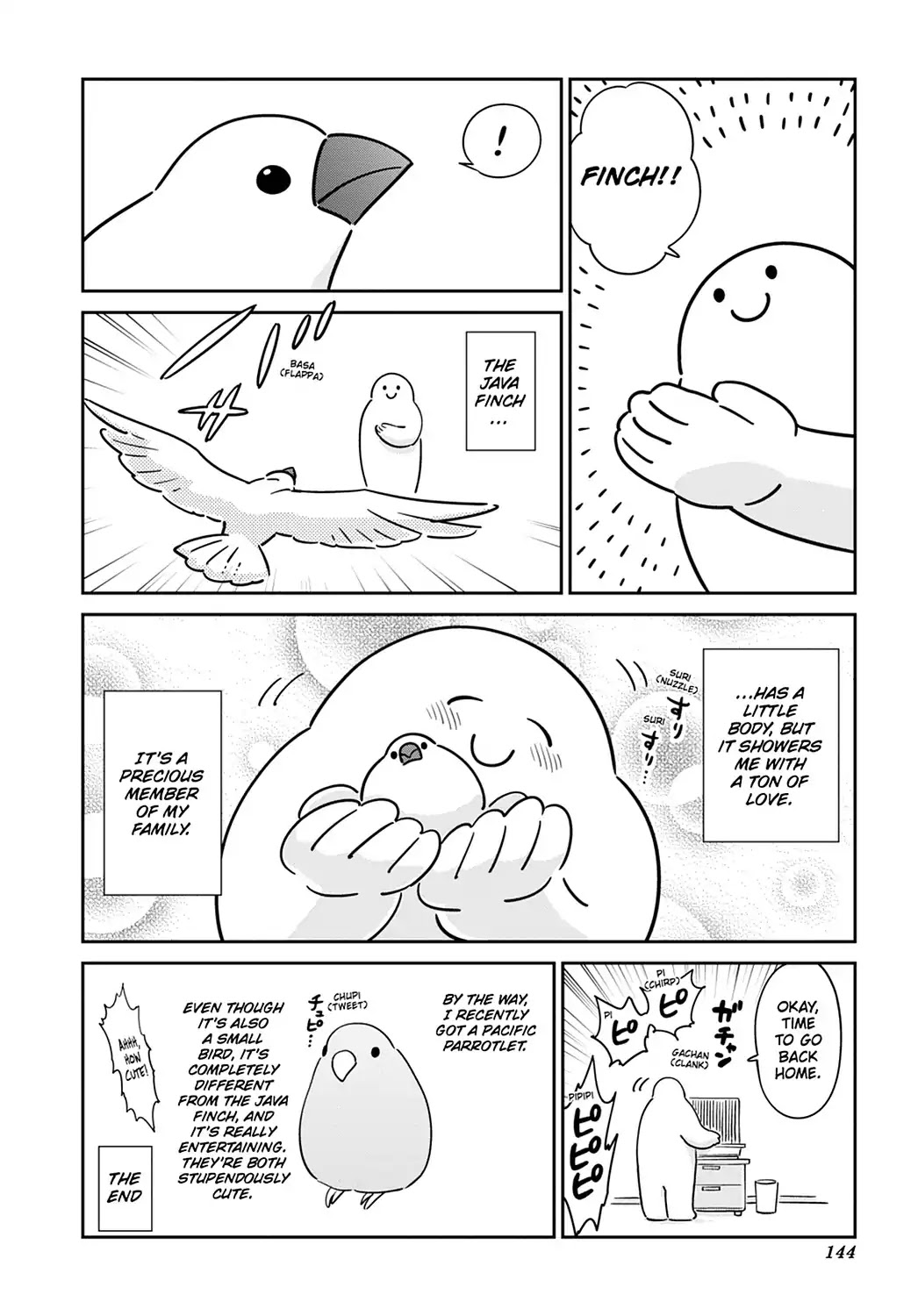 Koi Suru Shirokuma Chapter 26.5 page 4 - Vol.4 BONUS SIDE STORY: A JAVA FINCH IN LOVE