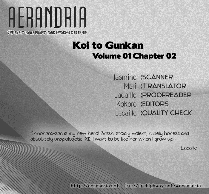 Koi to Gunkan Chapter 2.2 page 2 - Chapter 2 v2 : Delivery Middle Schooler