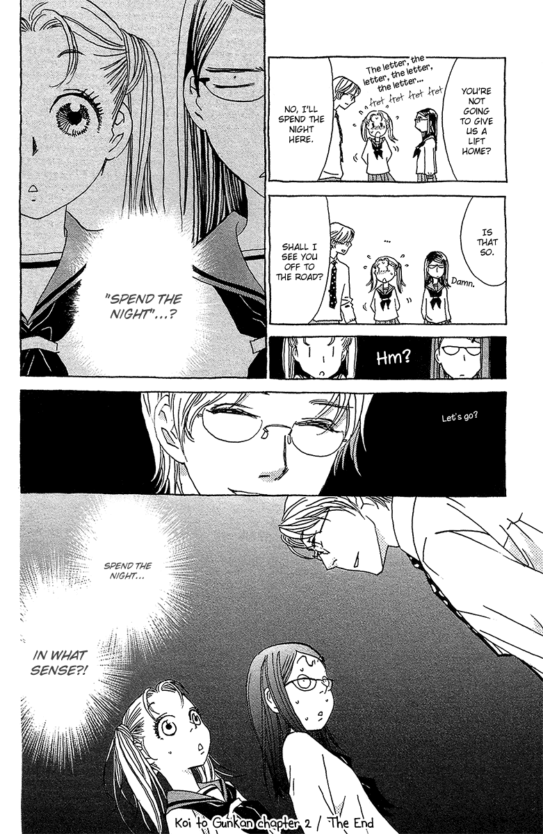 Koi to Gunkan Chapter 2.2 page 32 - Chapter 2 v2 : Delivery Middle Schooler