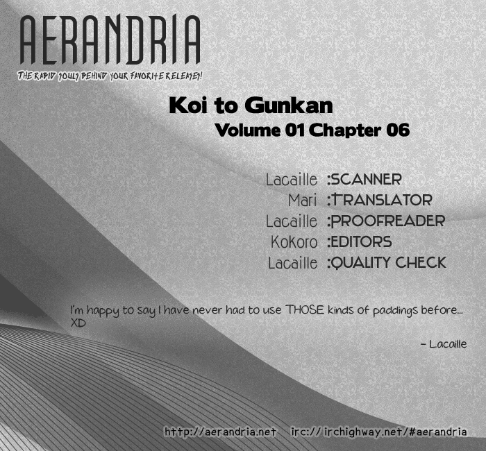 Koi to Gunkan Chapter 6.2 page 3 - Chapter 6 v2 : Enter the High-Heeled Detective!