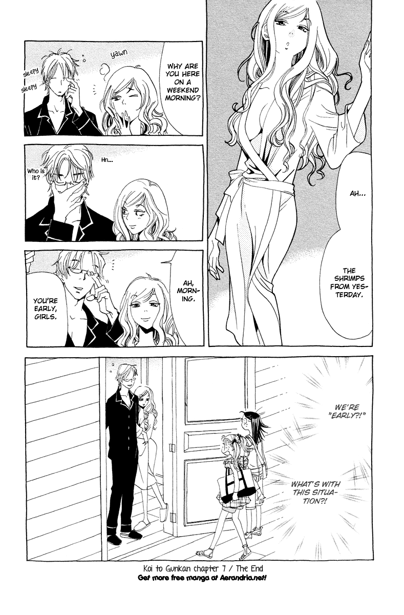 Koi to Gunkan Chapter 7.2 page 39 - Chapter 7 v2 : My Rival is Sexy Dynamite!!