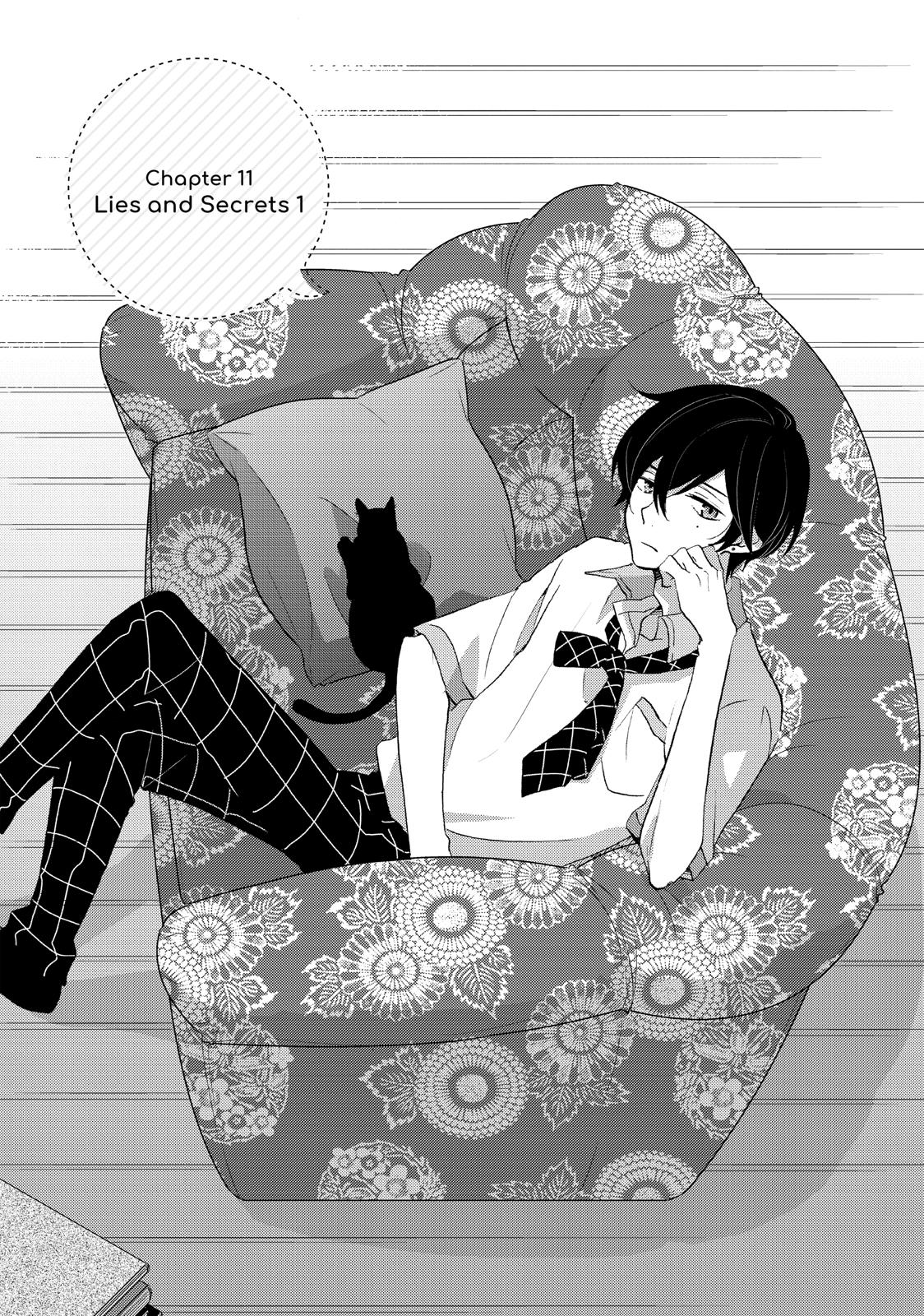 Koi to Himitsu no Gakuseiryou Chapter 11 page 1 - Chapter 11