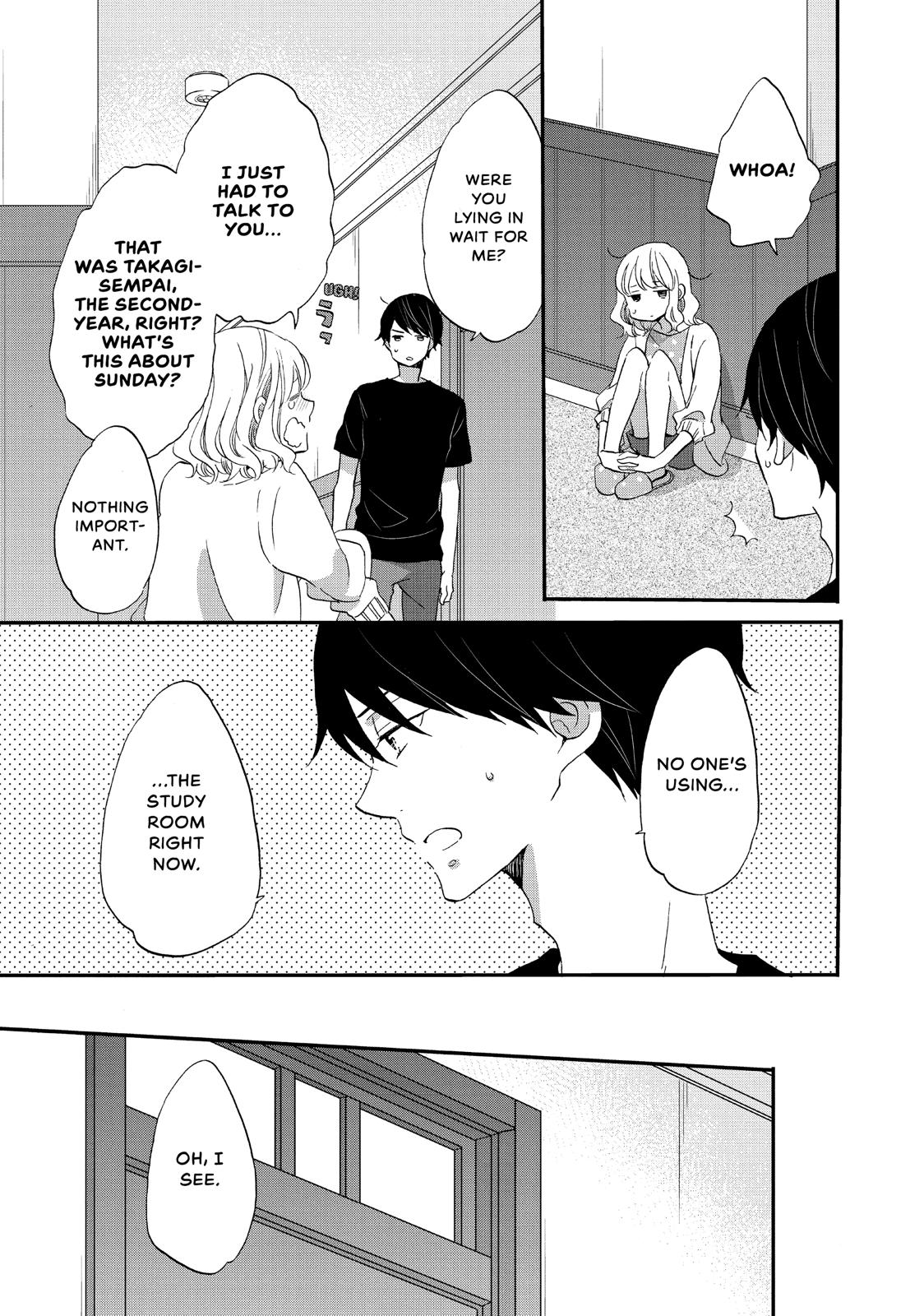 Koi to Himitsu no Gakuseiryou Chapter 12 page 15 - Chapter 12