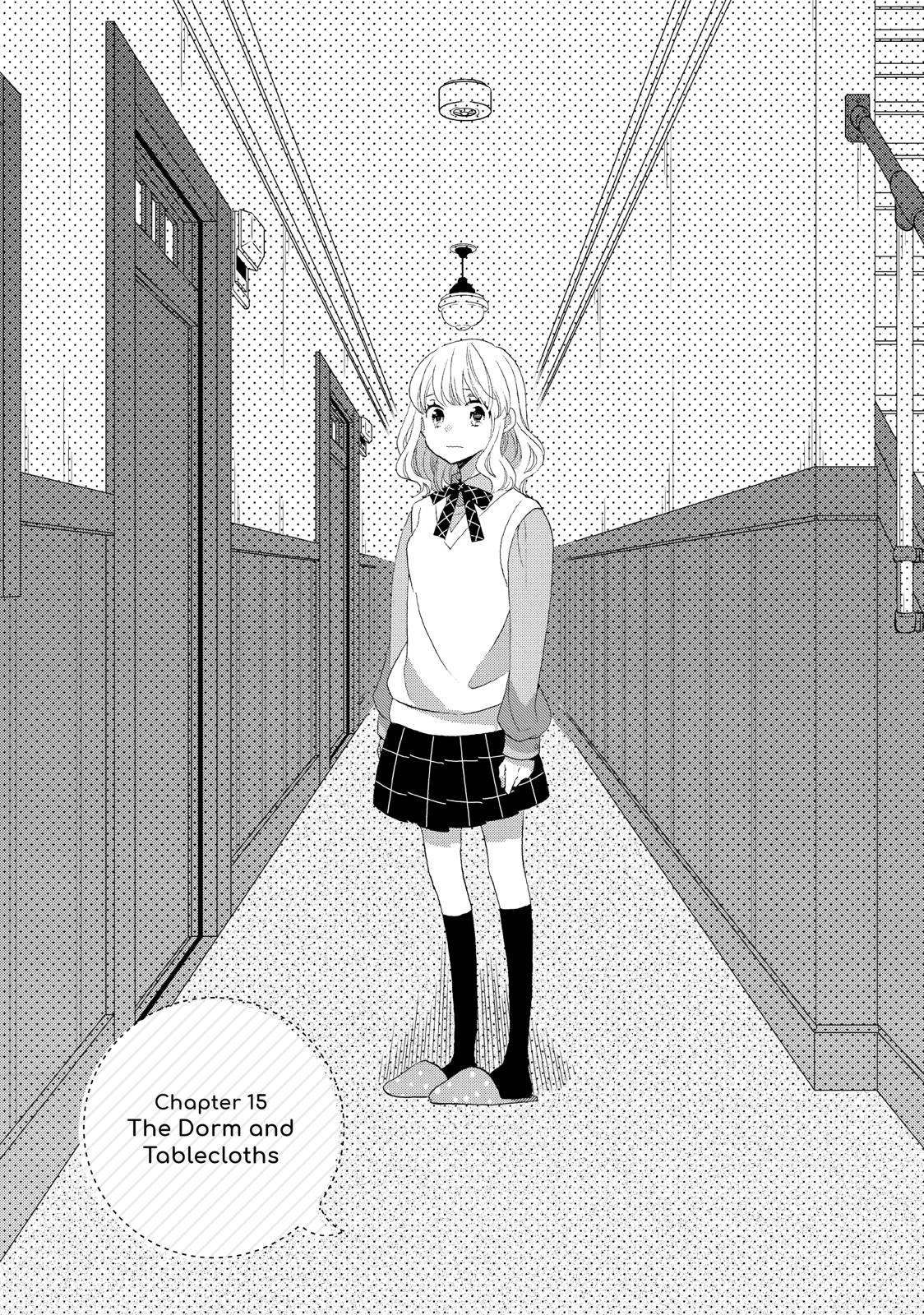 Koi to Himitsu no Gakuseiryou Chapter 15 page 1 - Chapter 15
