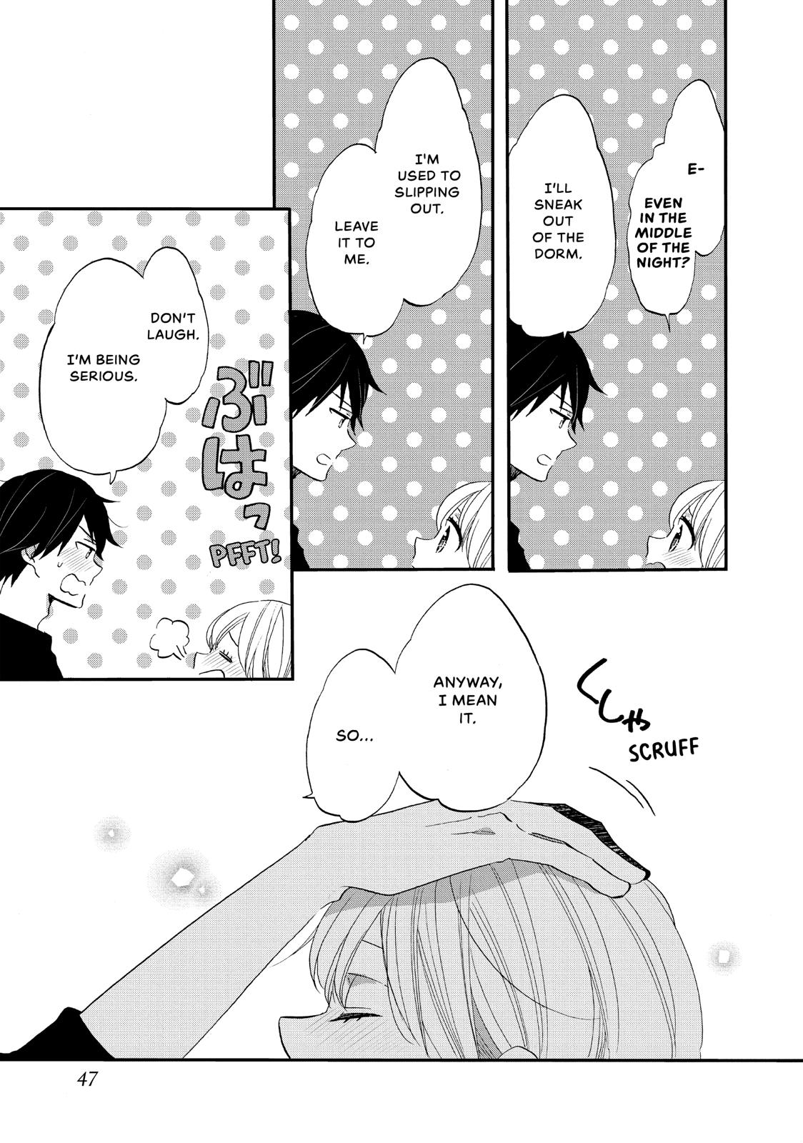 Koi to Himitsu no Gakuseiryou Chapter 15 page 9 - Chapter 15