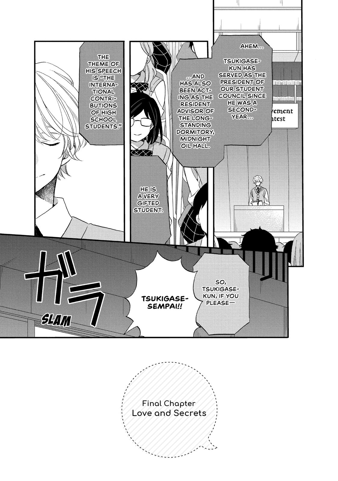 Koi to Himitsu no Gakuseiryou Chapter 18 page 1 - Chapter 18