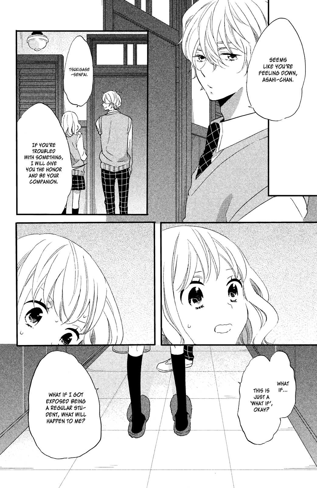 Koi to Himitsu no Gakuseiryou Chapter 2 page 13 - Chapter 2: Asahi and Yokaze 2
