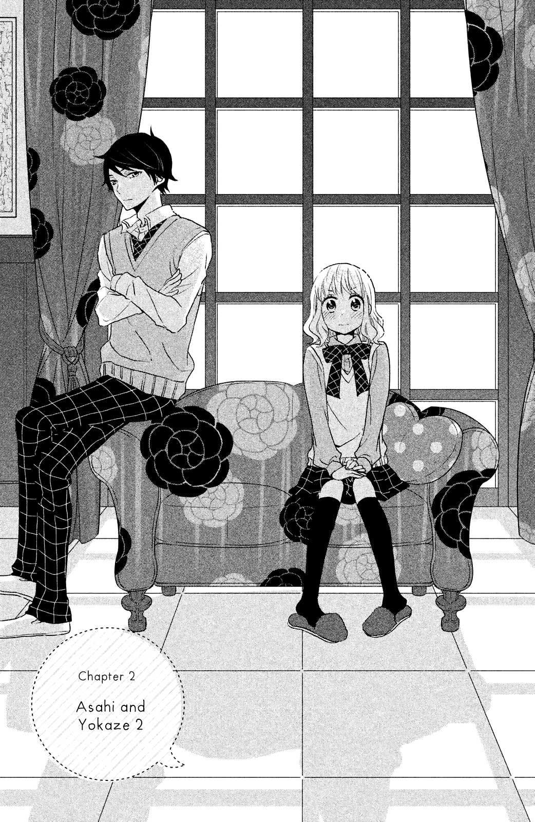 Koi to Himitsu no Gakuseiryou Chapter 2 page 2 - Chapter 2: Asahi and Yokaze 2