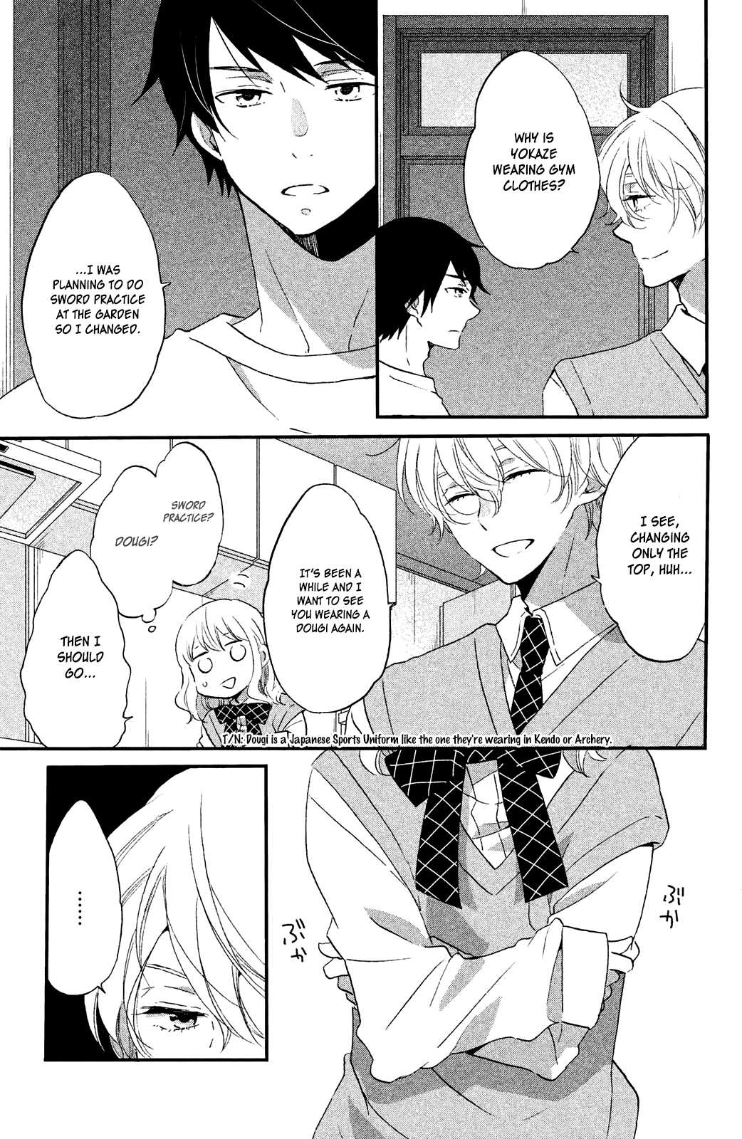 Koi to Himitsu no Gakuseiryou Chapter 2 page 36 - Chapter 2: Asahi and Yokaze 2
