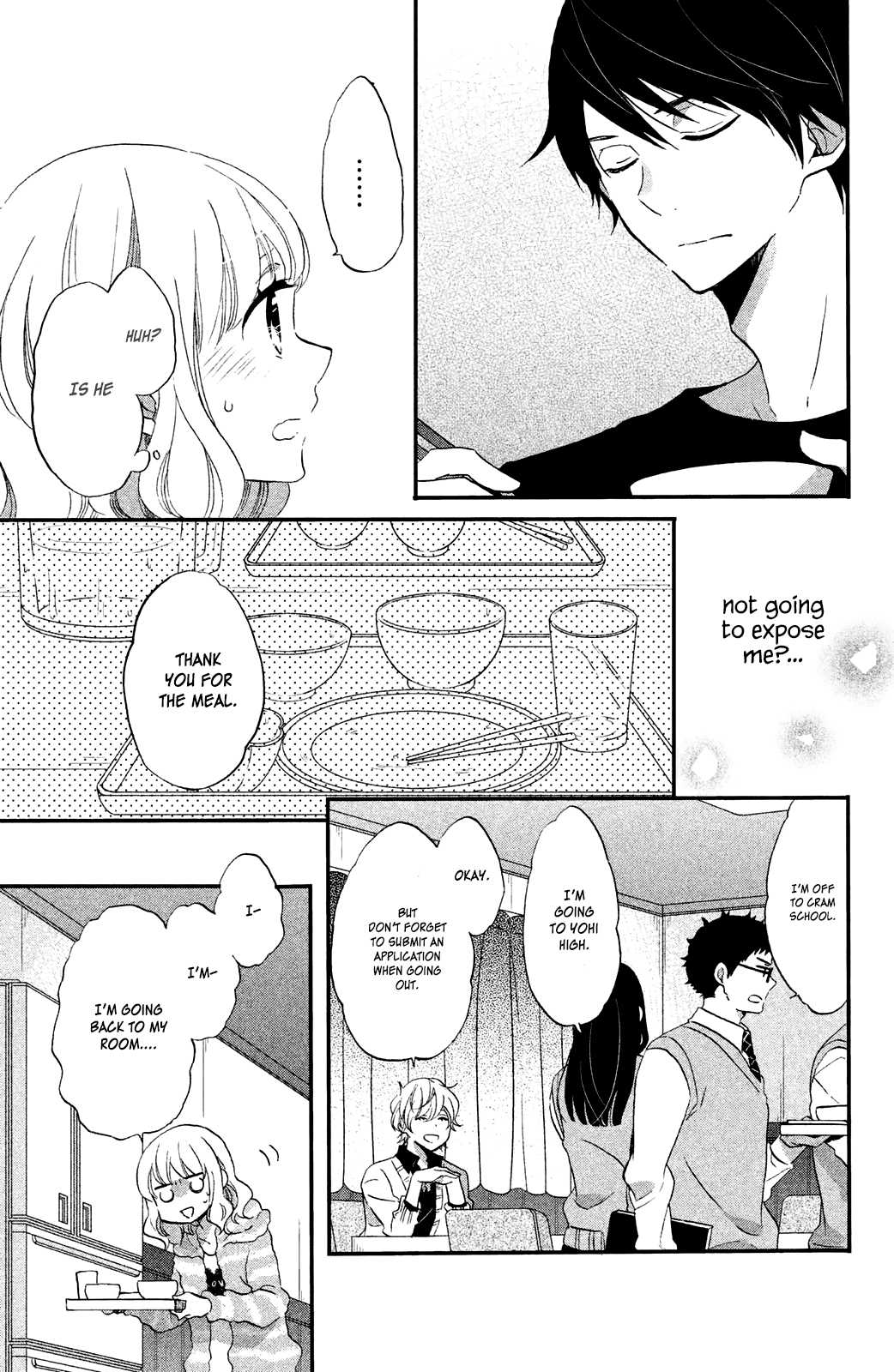 Koi to Himitsu no Gakuseiryou Chapter 2 page 4 - Chapter 2: Asahi and Yokaze 2
