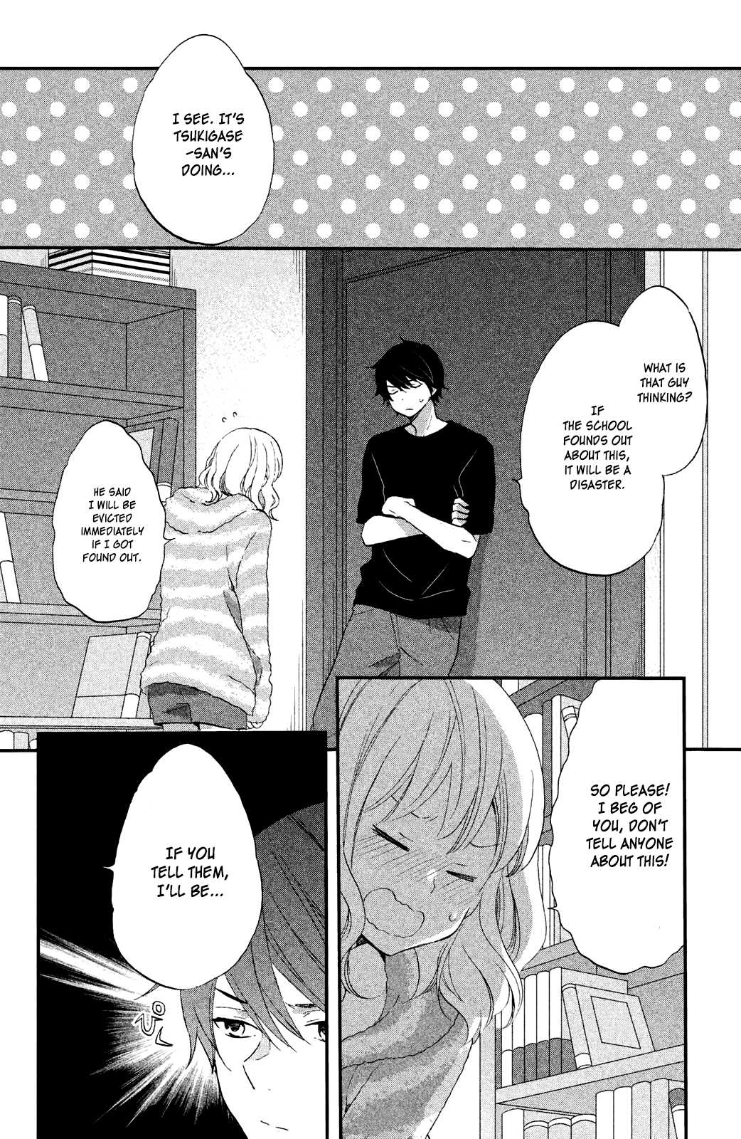 Koi to Himitsu no Gakuseiryou Chapter 2 page 7 - Chapter 2: Asahi and Yokaze 2