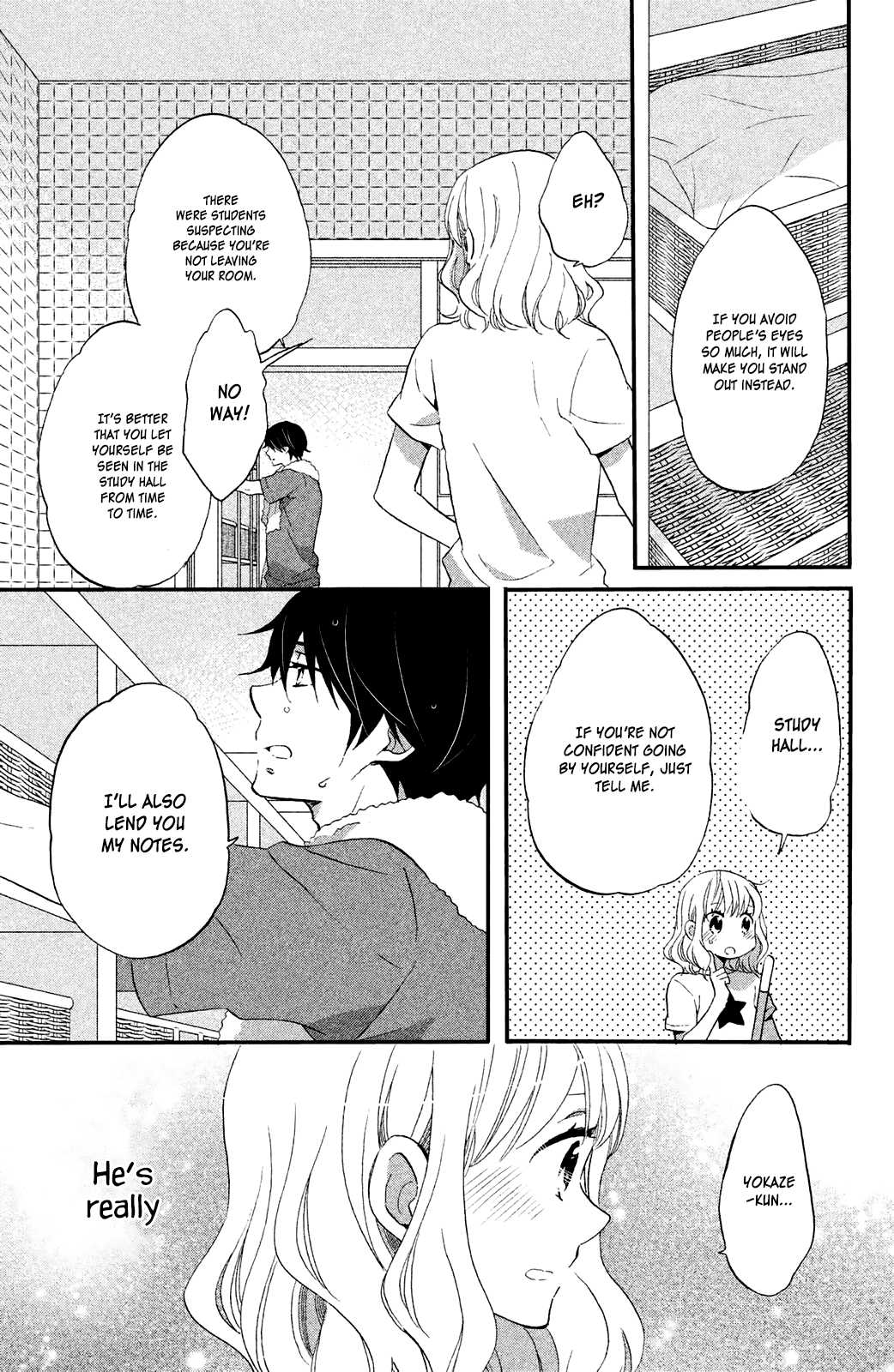 Koi to Himitsu no Gakuseiryou Chapter 3 page 14 - Chapter 3: Good Night and Good Morning