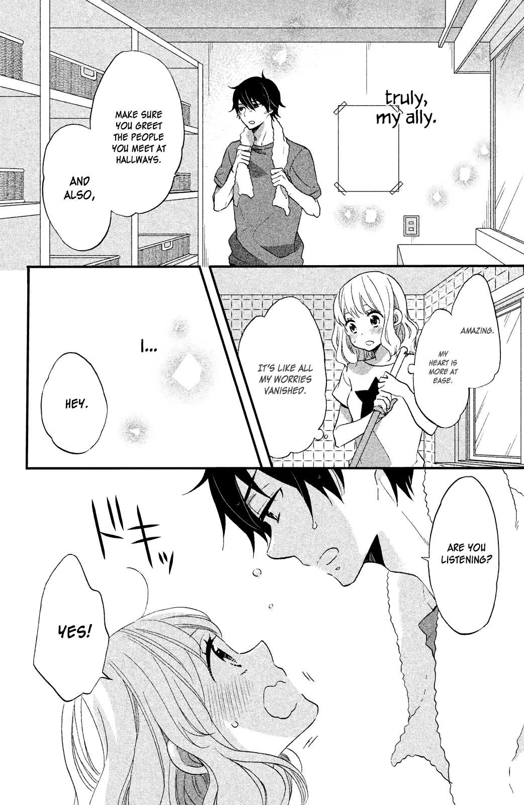 Koi to Himitsu no Gakuseiryou Chapter 3 page 15 - Chapter 3: Good Night and Good Morning
