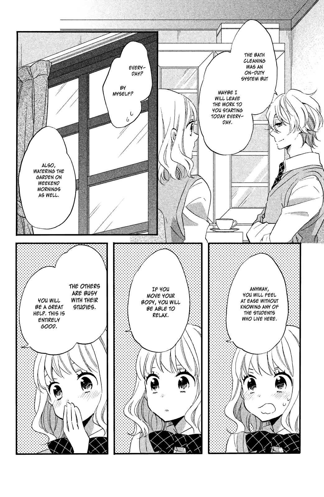 Koi to Himitsu no Gakuseiryou Chapter 3 page 9 - Chapter 3: Good Night and Good Morning