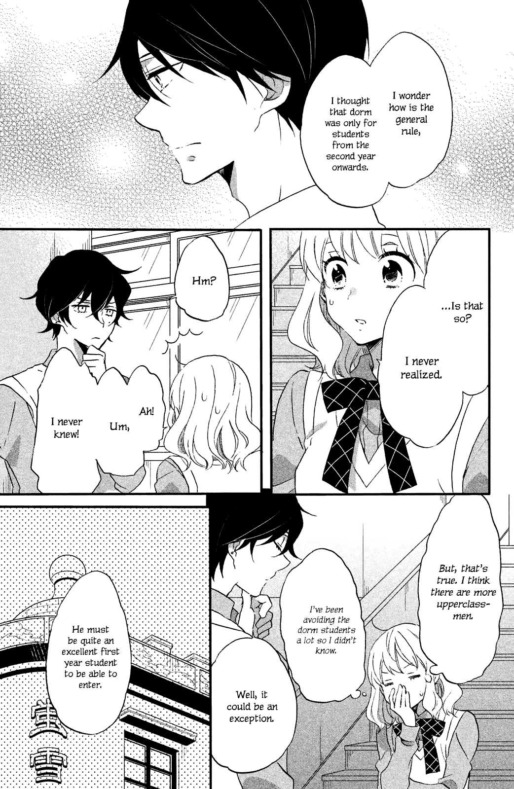 Koi to Himitsu no Gakuseiryou Chapter 4 page 14 - Chapter 4: Yokaze and Secret