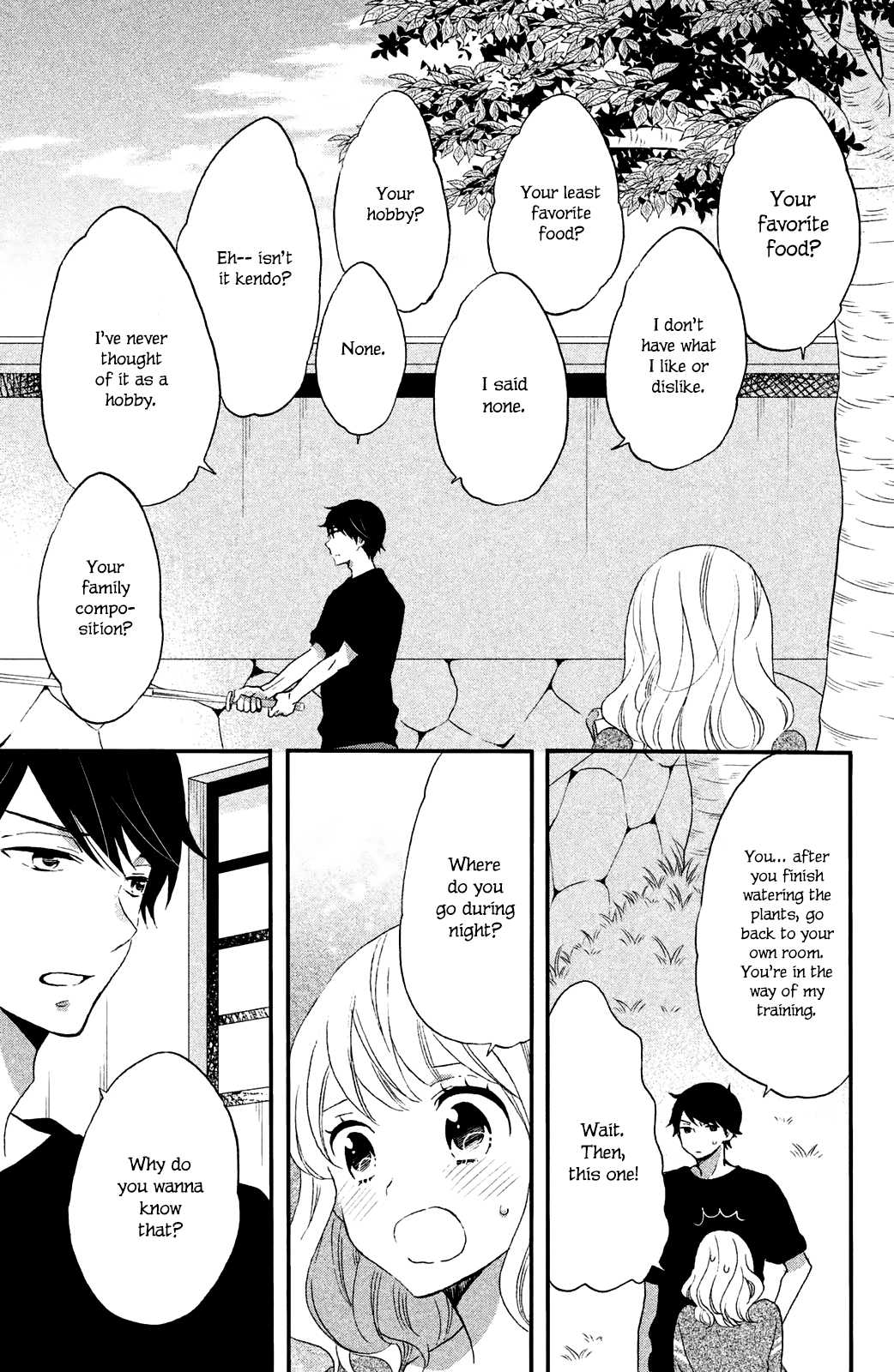 Koi to Himitsu no Gakuseiryou Chapter 4 page 6 - Chapter 4: Yokaze and Secret