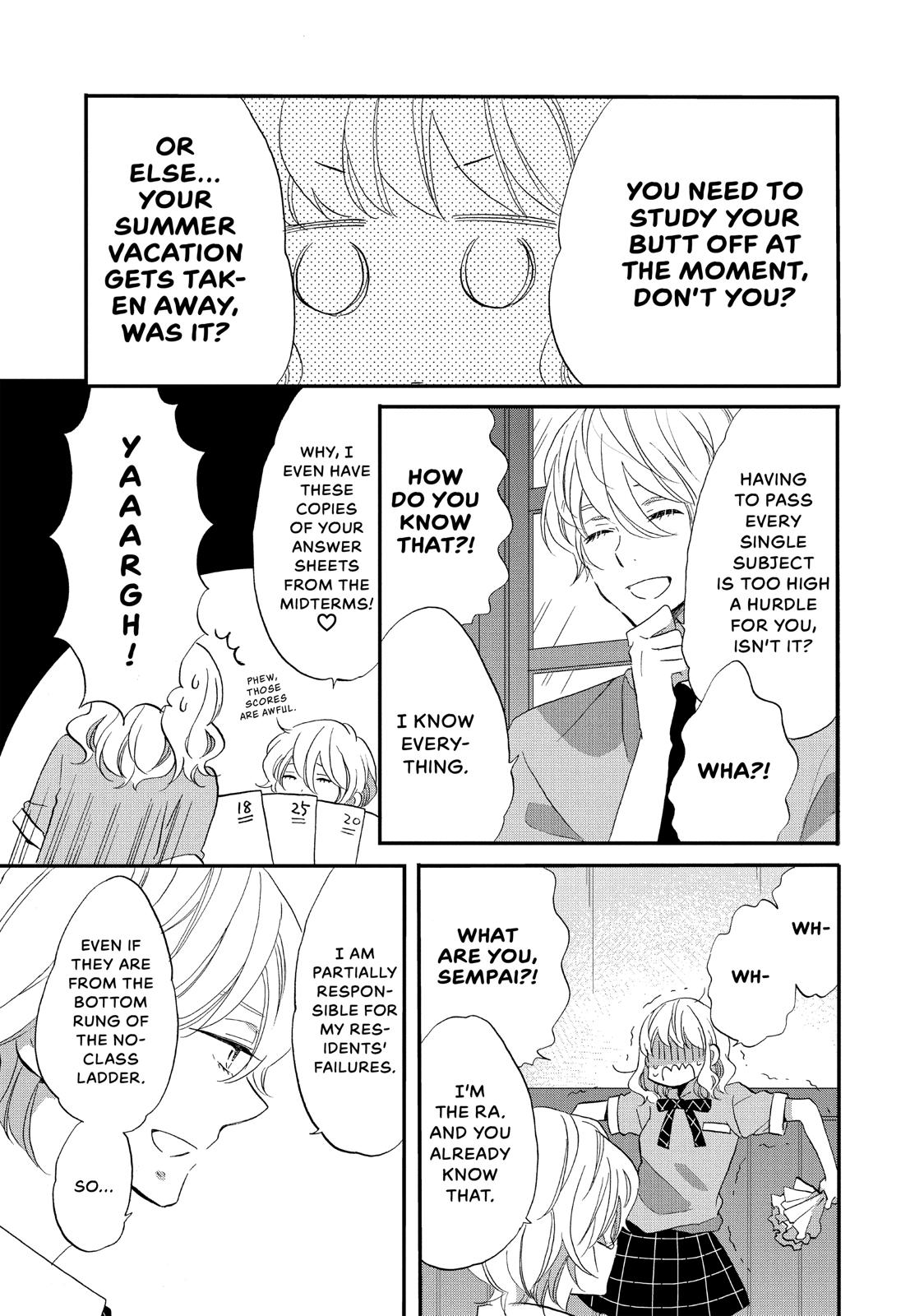 Koi to Himitsu no Gakuseiryou Chapter 6 page 7 - Chapter 6