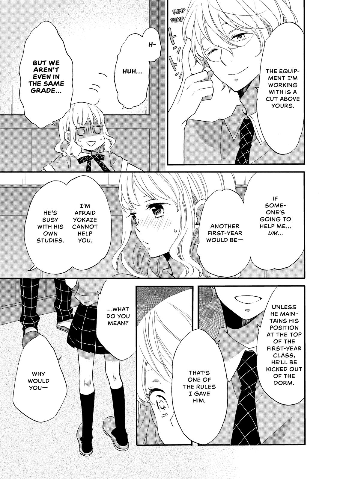 Koi to Himitsu no Gakuseiryou Chapter 6 page 9 - Chapter 6