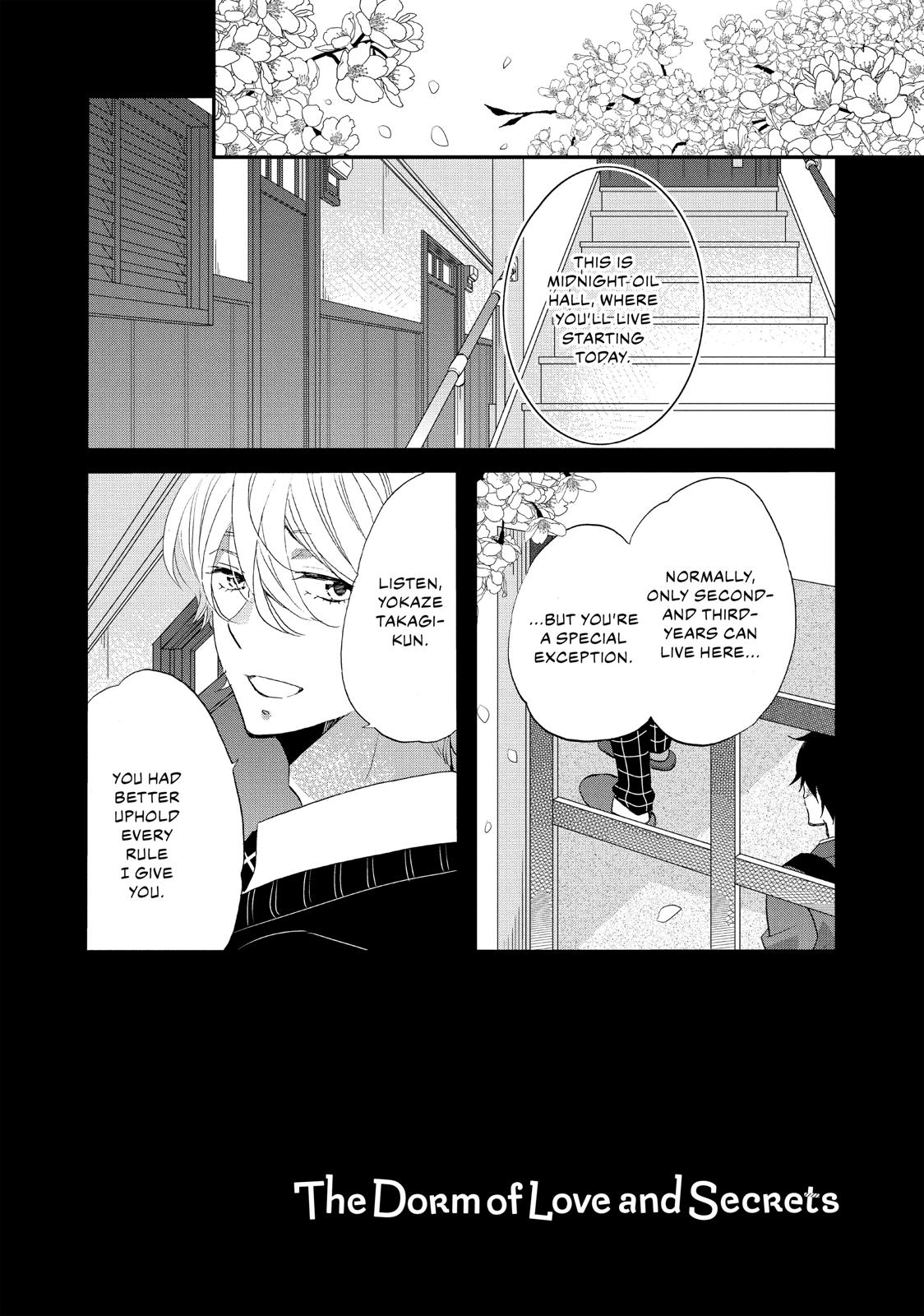 Koi to Himitsu no Gakuseiryou Chapter 7 page 2 - Chapter 7