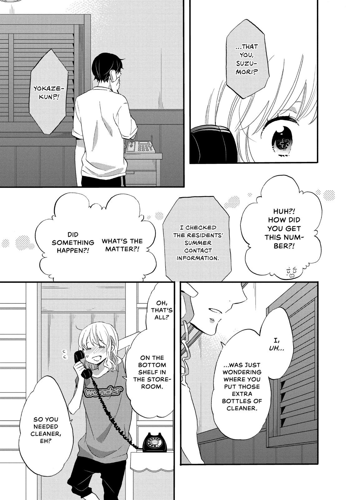 Koi to Himitsu no Gakuseiryou Chapter 9 page 14 - Chapter 9