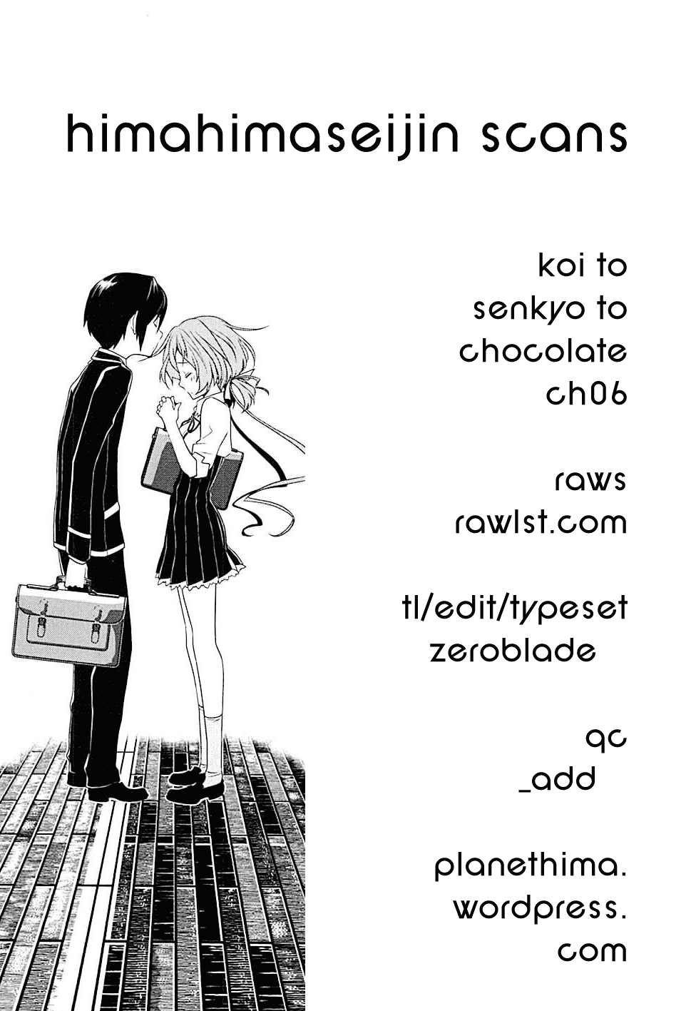 Koi to Senkyo to Chocolate Chapter 6 page 1 - Chapter 6