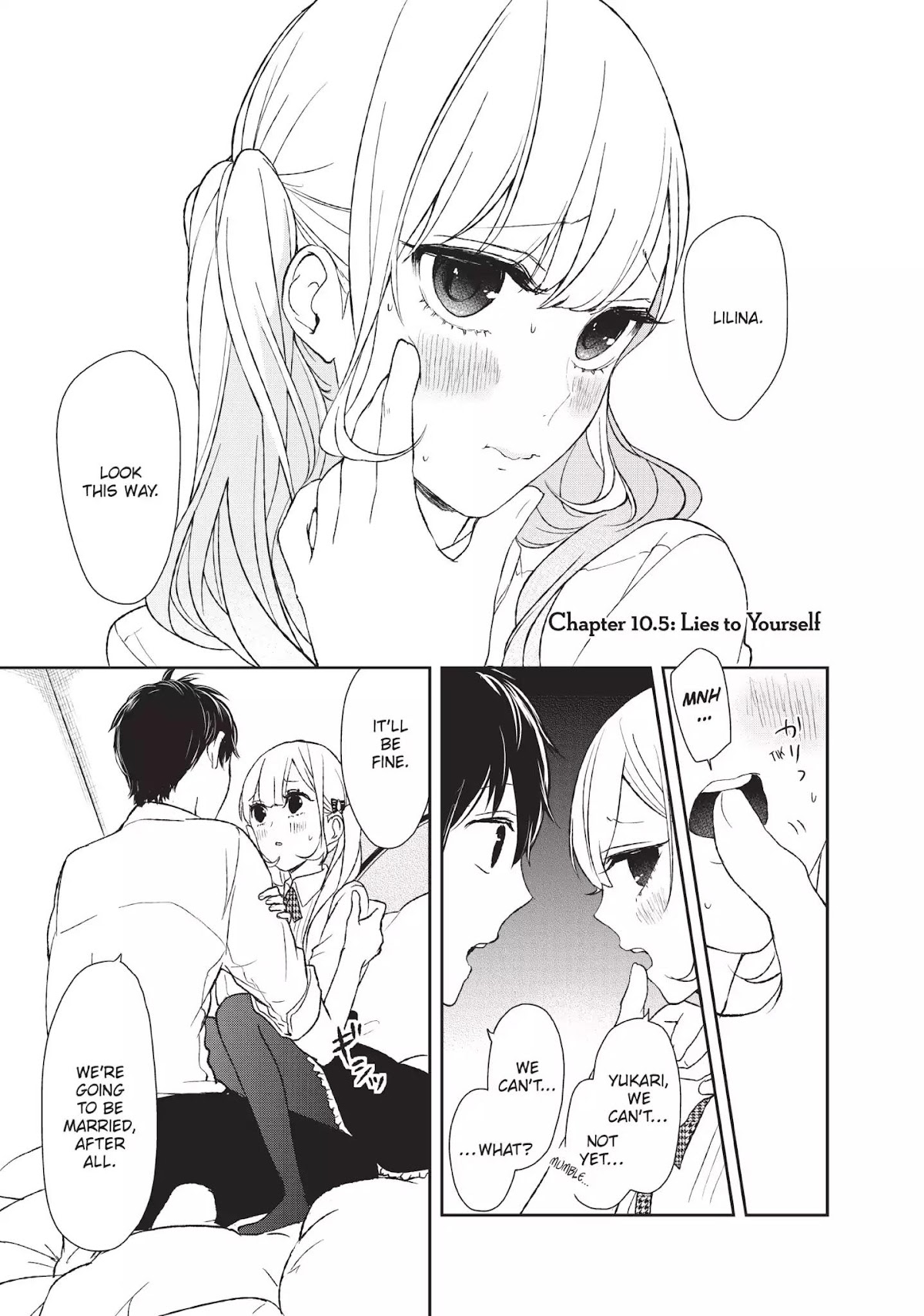 Koi to Uso Chapter 10.5 page 1 - Chapter 10.5: Lies to Yourself