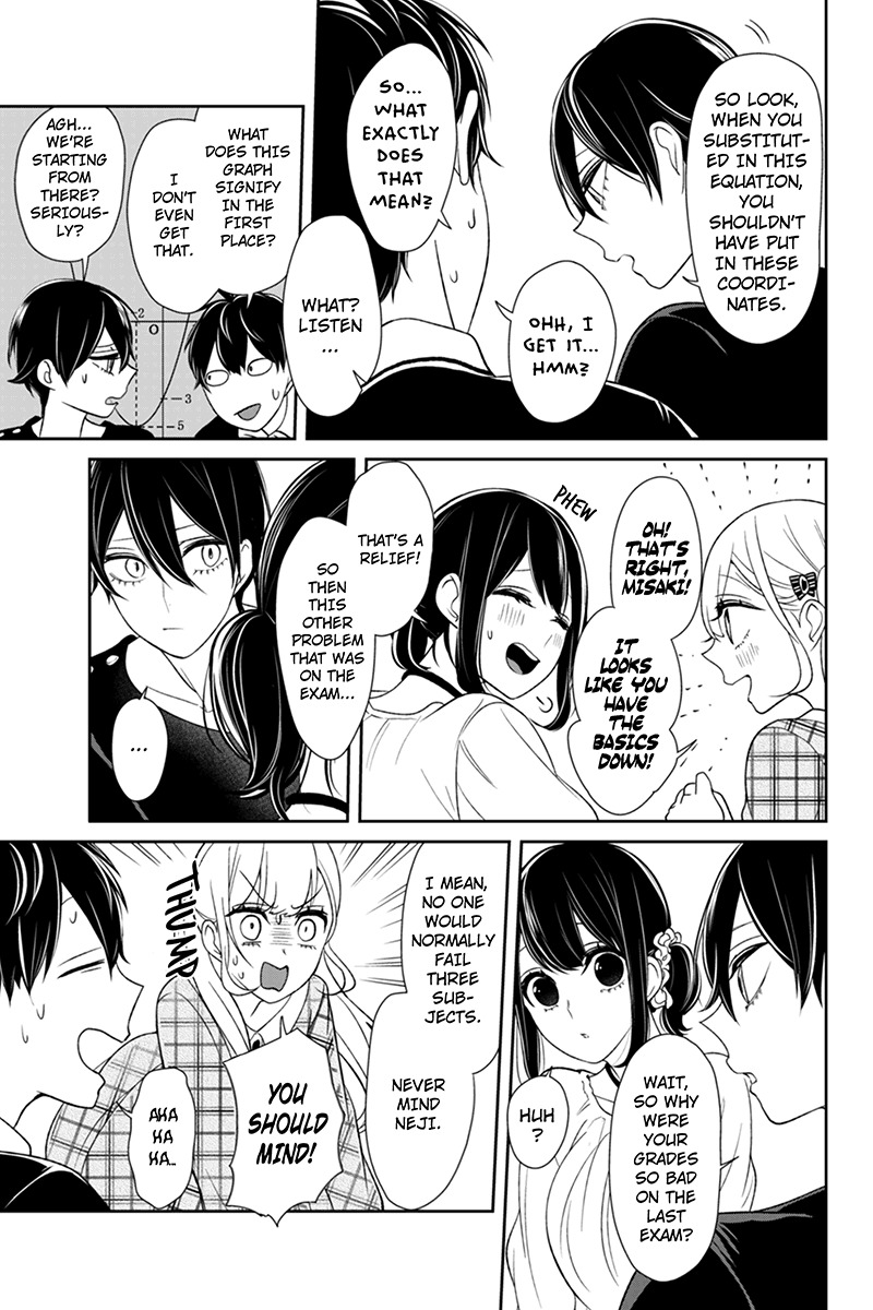 Koi to Uso Chapter 102 page 3 - Chapter 102: Studying Together