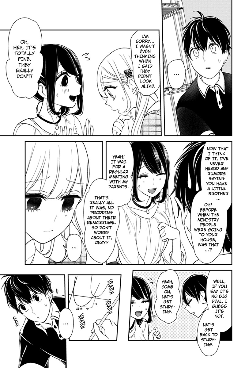 Koi to Uso Chapter 102 page 7 - Chapter 102: Studying Together
