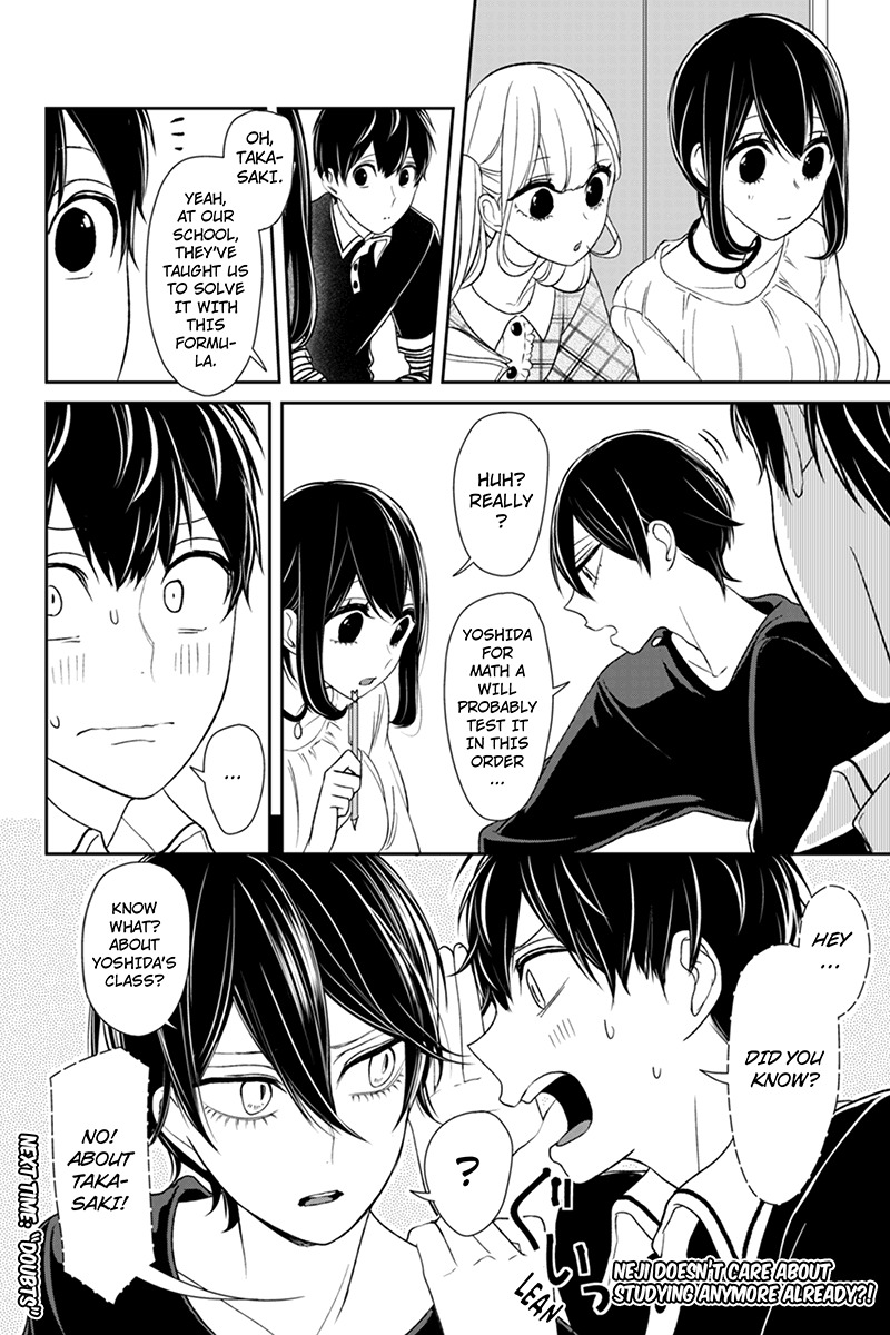 Koi to Uso Chapter 102 page 8 - Chapter 102: Studying Together