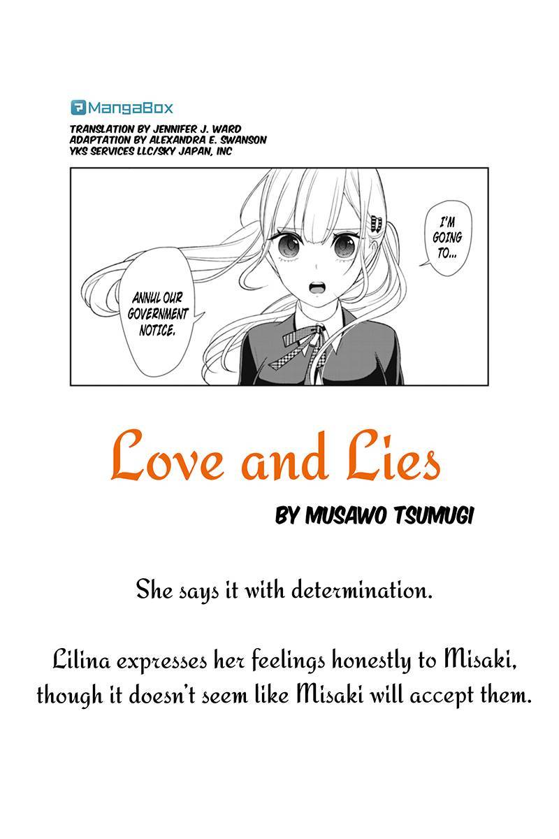 Koi to Uso Chapter 126 page 1 - Chapter 126: Lilina's Feelings