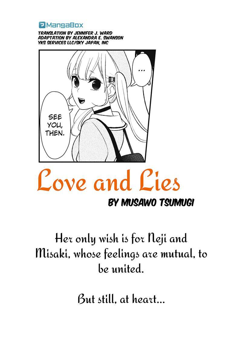 Koi to Uso Chapter 138 page 1 - Chapter 138: Asking The Mirror