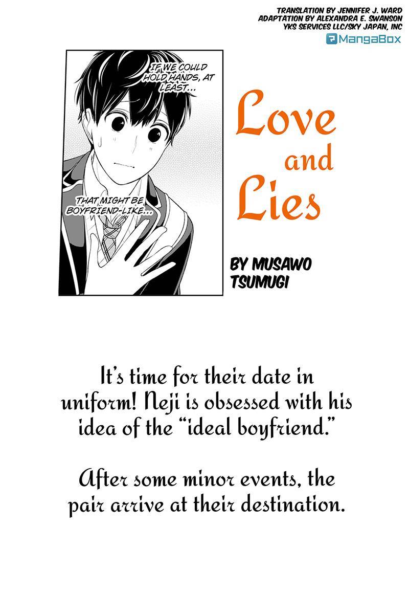 Koi to Uso Chapter 140 page 1 - Chapter 140: Neji, Excited