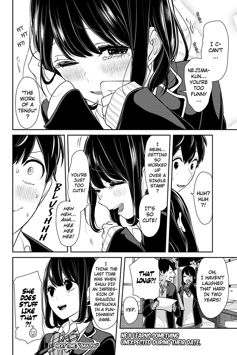 Koi to Uso Chapter 140 page 8 - Chapter 140: Neji, Excited